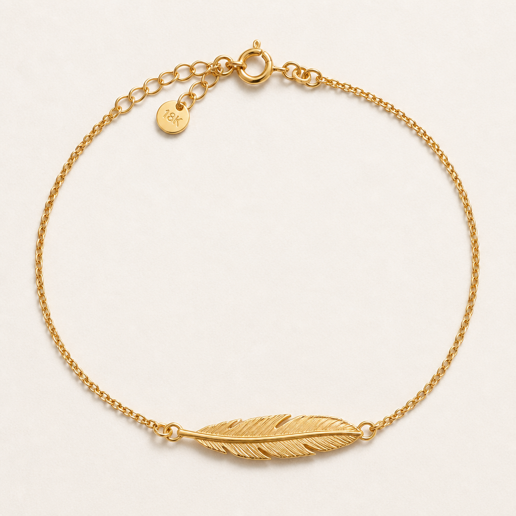 Plume Chain Anklet
