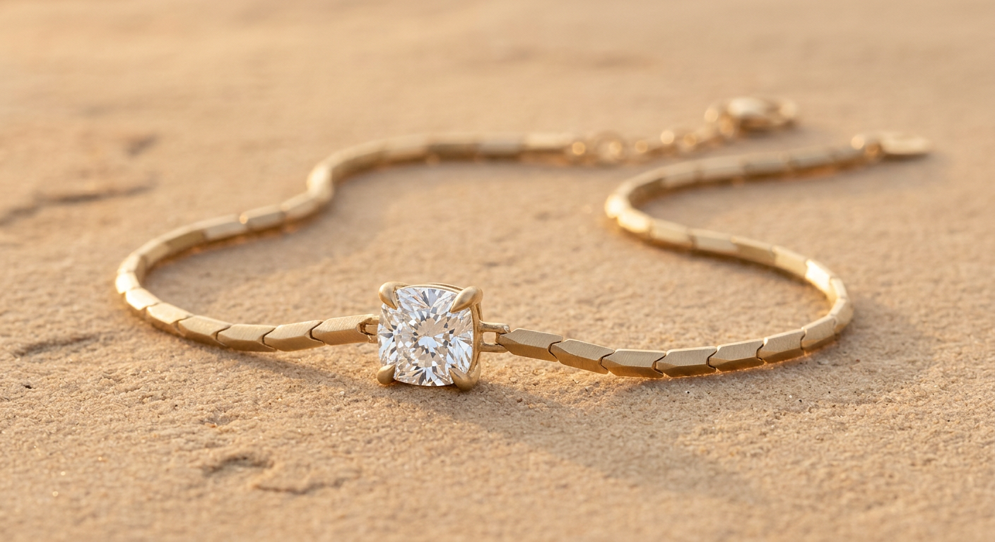Sereine Chain Anklet