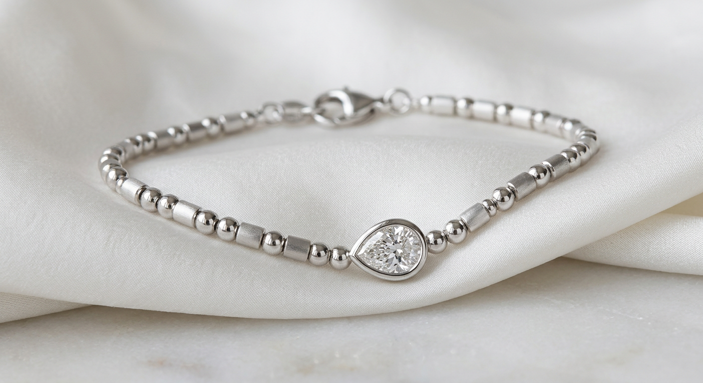 Solene Bead Anklet