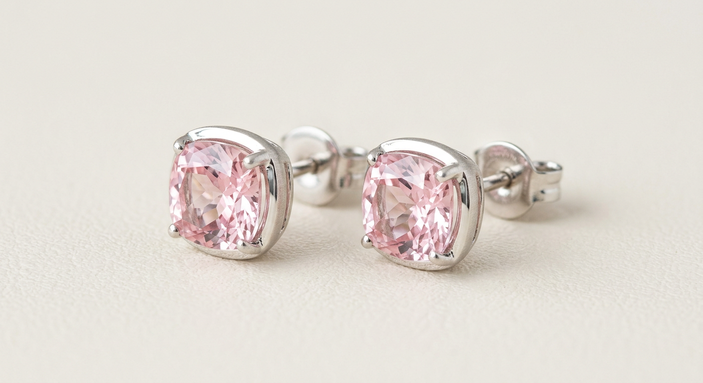 Iolite Stud